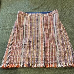 Maeve by Anthropologie Multicolor Woven Skirt (sz 12)